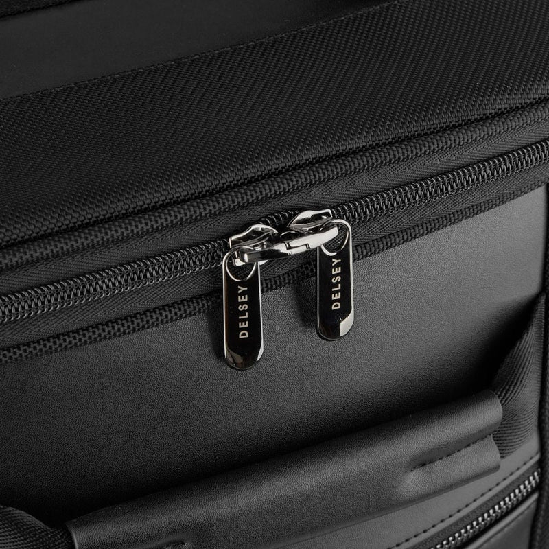 Delsey Wagram 2 - Wheel Garment Cabin Case - Black - Love Luggage