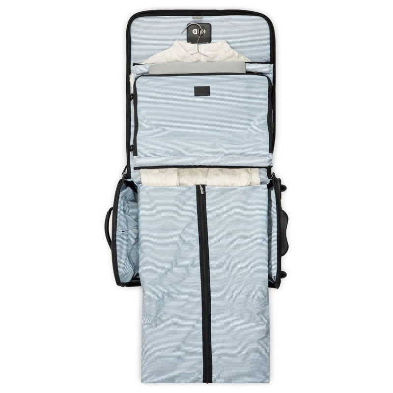 Delsey Wagram 2 - Wheel Garment Cabin Case - Black - Love Luggage