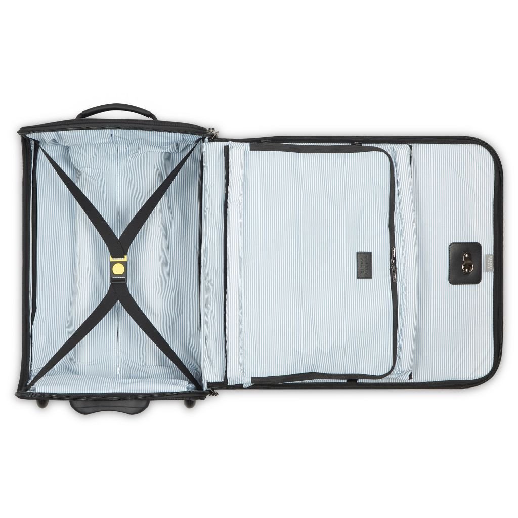 Delsey Wagram 2 - Wheel Garment Cabin Case - Black - Love Luggage