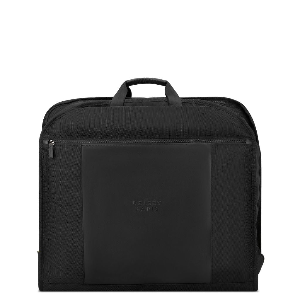 Delsey Wagram Overnight Garment Bag - Black - Love Luggage