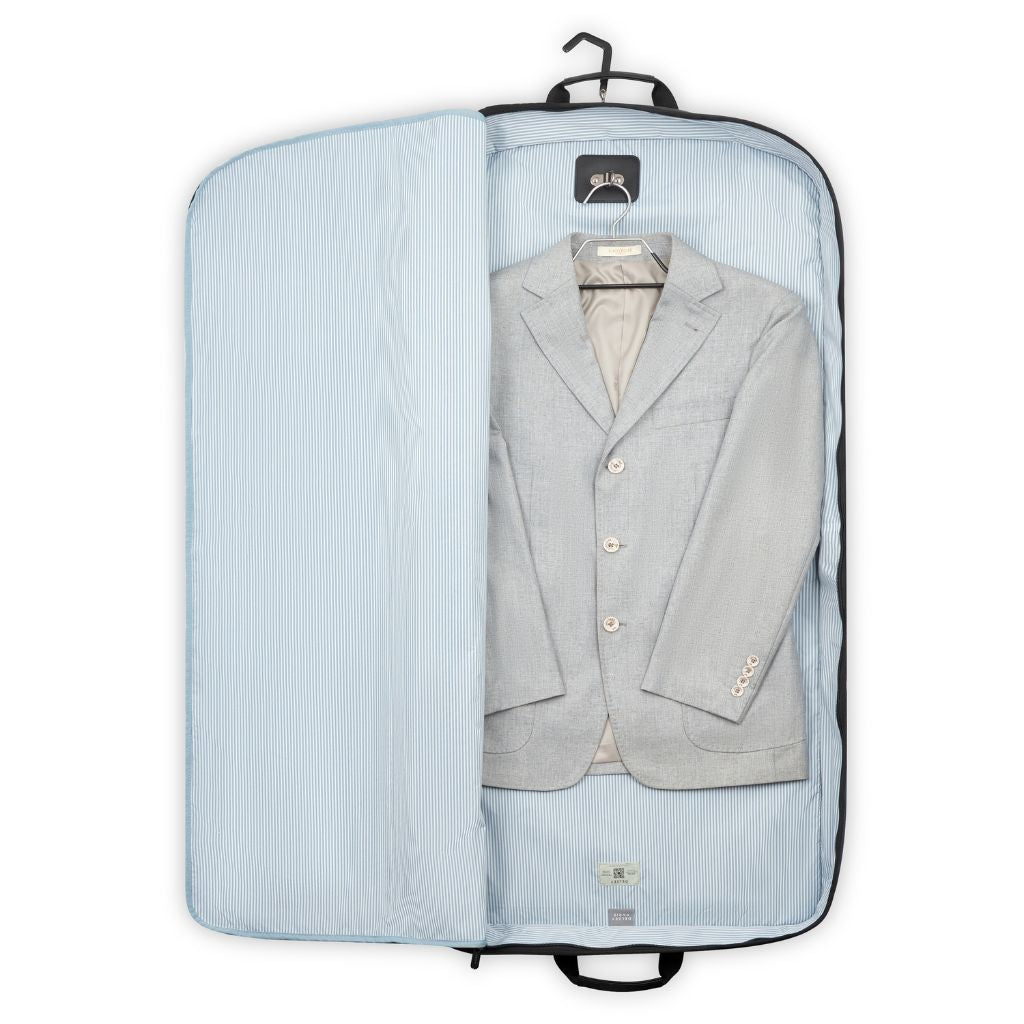 Delsey Wagram Overnight Garment Bag - Black - Love Luggage