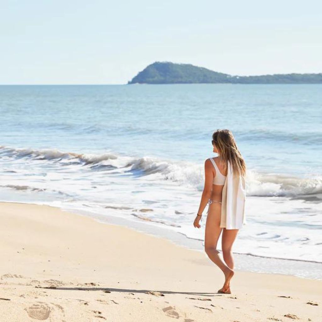 Dock & Bay Beach Towel Cabana Light Collection XL - Bora Bora Beige - Love Luggage