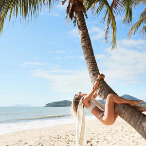 Dock & Bay Beach Towel Cabana Light Collection XL - Bora Bora Beige - Love Luggage