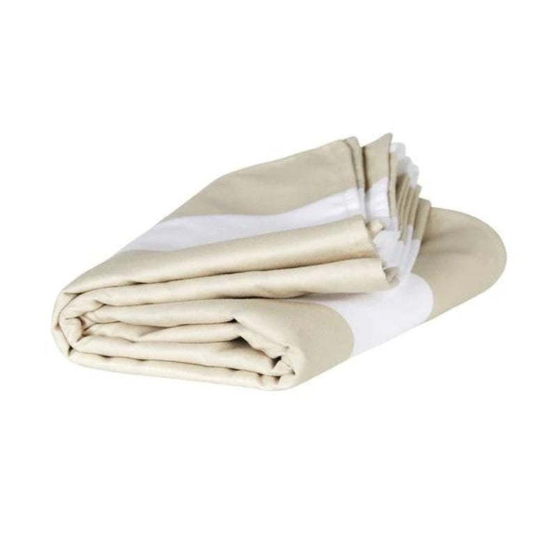 Dock & Bay Beach Towel Cabana Light Collection XL - Bora Bora Beige - Love Luggage