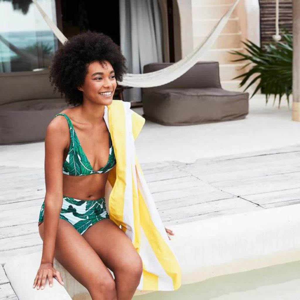 Dock & Bay Beach Towel Cabana Light Collection XL - Boracay Yellow - Love Luggage