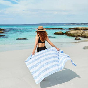 Dock & Bay Beach Towel Cabana Light Collection XL - Daisy Daze - Love Luggage