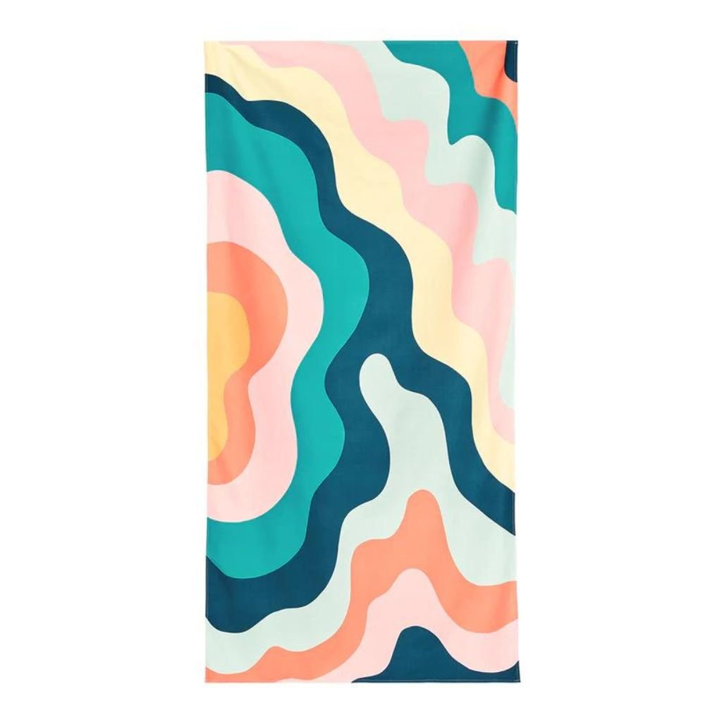 Dock & Bay Beach Towel Cabana Light Collection XL - Get Wavy - Love Luggage