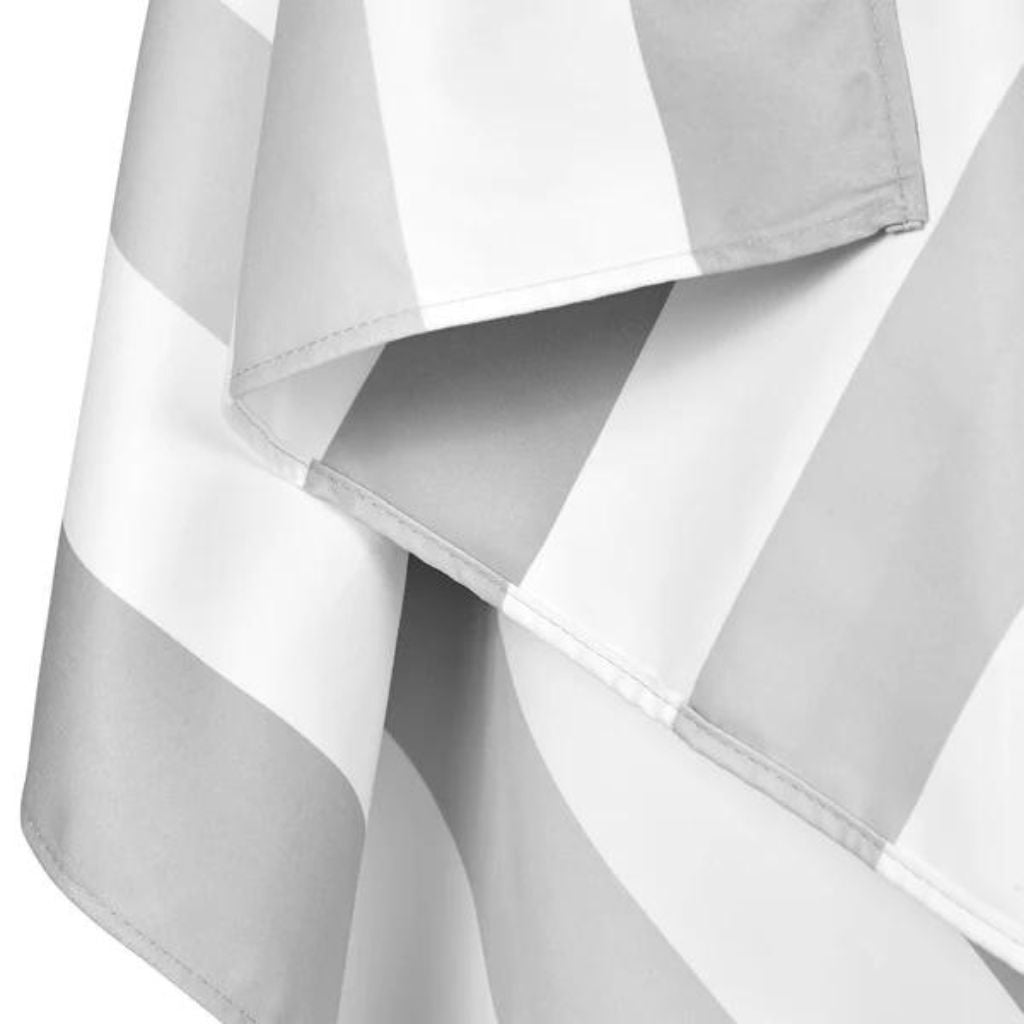 Dock & Bay Beach Towel Cabana Light Collection Xl - Goa Grey - Love Luggage