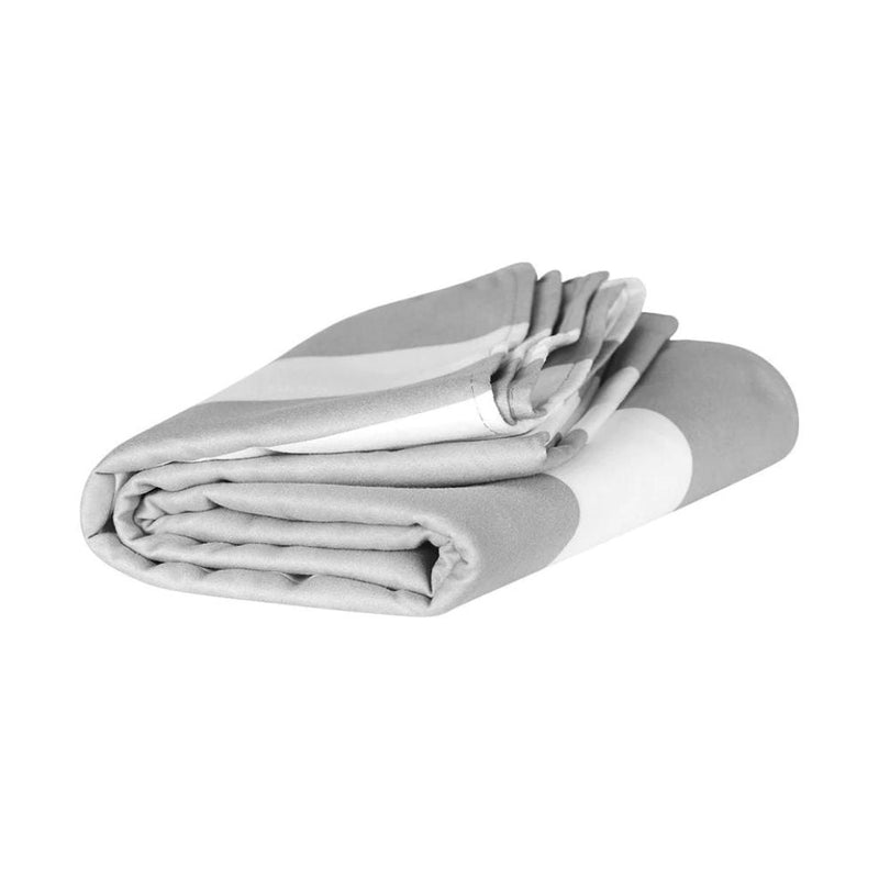 Dock & Bay Beach Towel Cabana Light Collection Xl - Goa Grey - Love Luggage