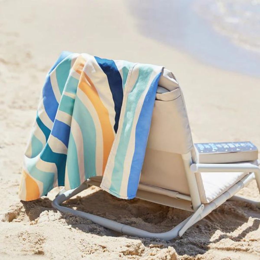 Dock & Bay Beach Towel Cabana Light Collection XL - Groovy Dunes - Love Luggage