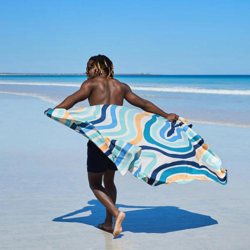 Dock & Bay Beach Towel Cabana Light Collection XL - Groovy Dunes - Love Luggage