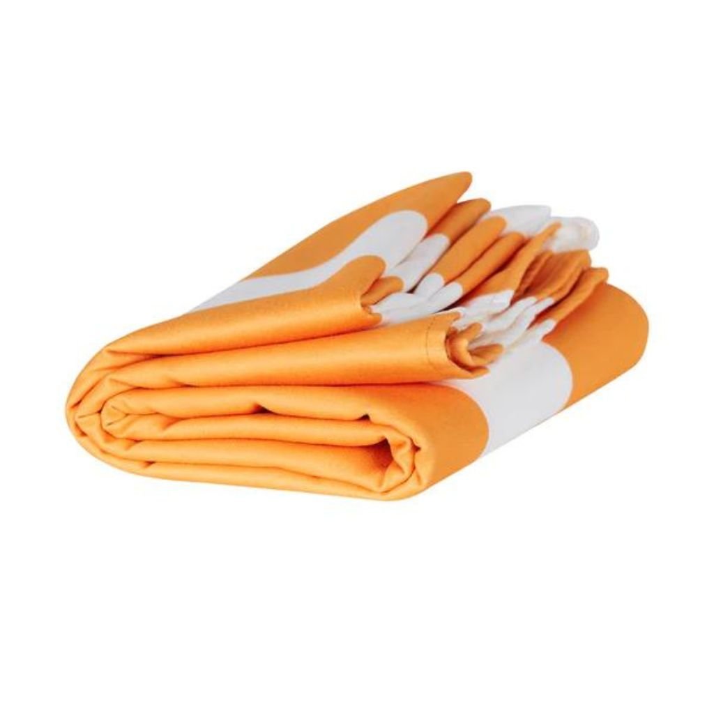 Dock & Bay Beach Towel Cabana Light Collection XL - Ipanema Orange - Love Luggage