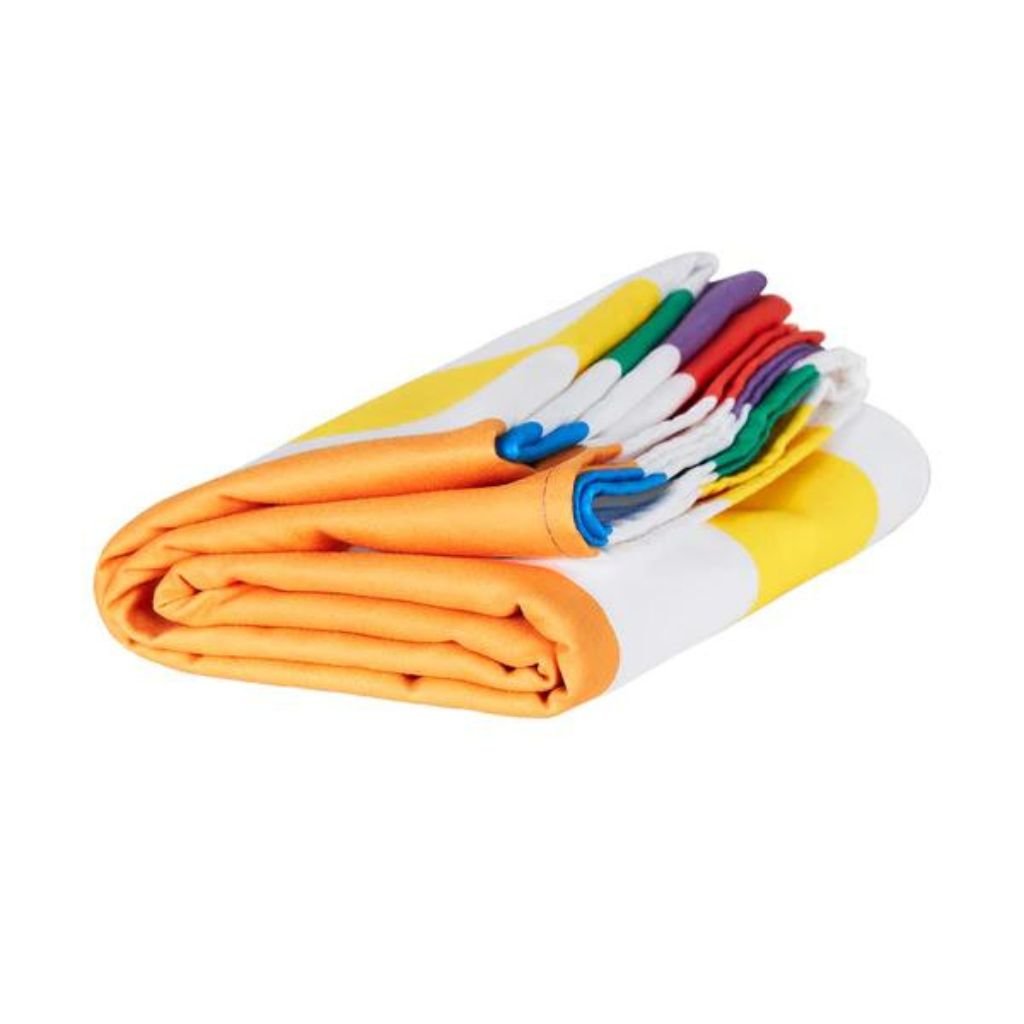 Dock & Bay Beach Towel Cabana Light Collection XL - Rainbow Skies - Love Luggage