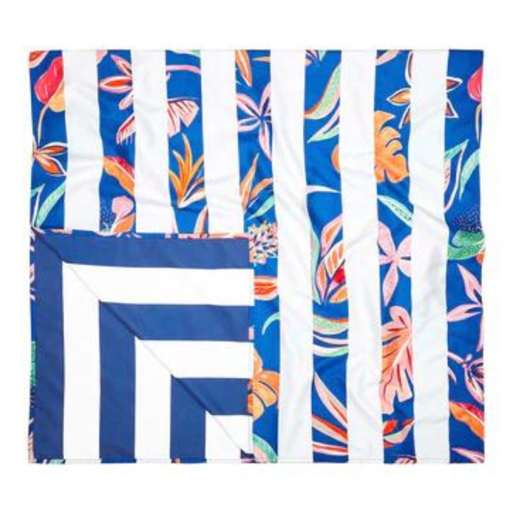 Dock & Bay Beach Towel Cabana Light Collection XL - Tropical Bloom - Love Luggage