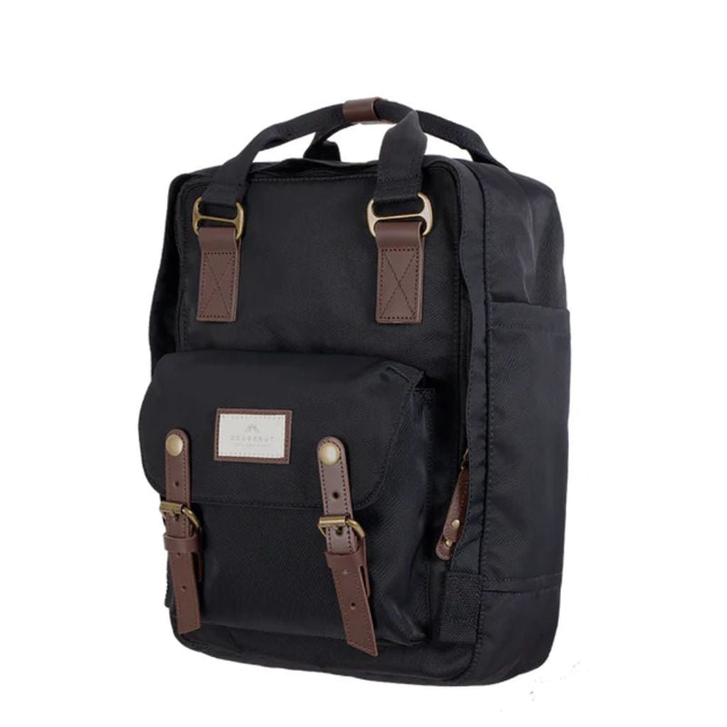 Doughnut Macaroon 14" Laptop Backpack - Black - Love Luggage