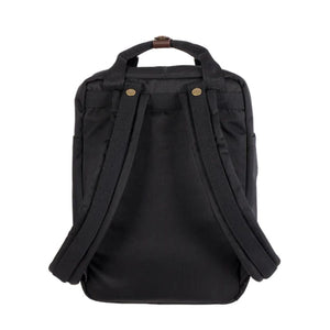 Doughnut Macaroon 14" Laptop Backpack - Black - Love Luggage