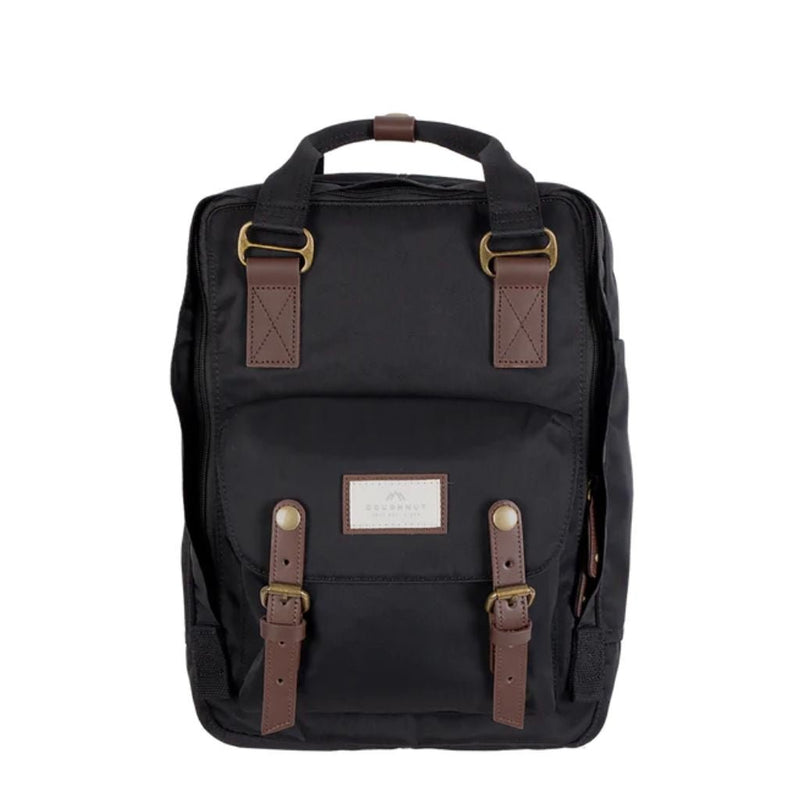 Doughnut Macaroon 14" Laptop Backpack - Black - Love Luggage