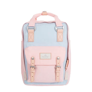 Doughnut Macaroon 14" Laptop Backpack - Iceberg x Sakura - Love Luggage
