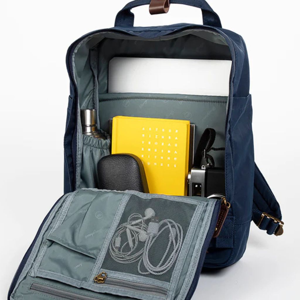 Doughnut Macaroon 14" Laptop Backpack - Iceberg x Sakura - Love Luggage