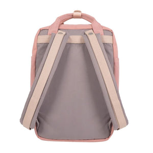 Doughnut Macaroon 14" Laptop Backpack - Lavender x Rose - Love Luggage