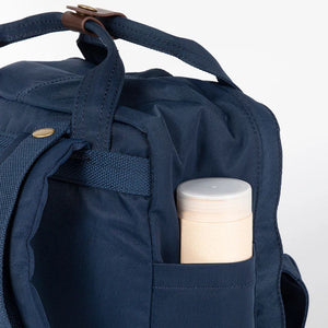 Doughnut Macaroon 14" Laptop Backpack - Light Blue x Ivory - Love Luggage