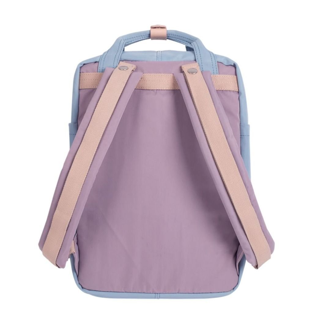Doughnut Macaroon 14" Laptop Backpack - Lilac x Light Blue - Love Luggage