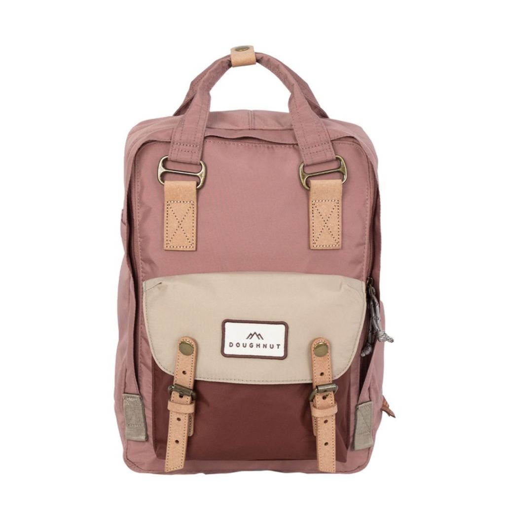 Doughnut Macaroon Jungle II - 14" Laptop Backpack - Chestnut - Love Luggage