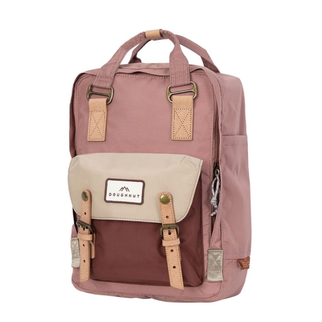 Doughnut Macaroon Jungle II - 14" Laptop Backpack - Chestnut - Love Luggage