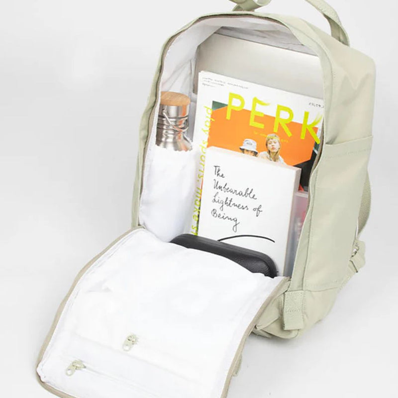 Doughnut Macaroon Nature Pale 14" Laptop Backpack - Lichen - Love Luggage