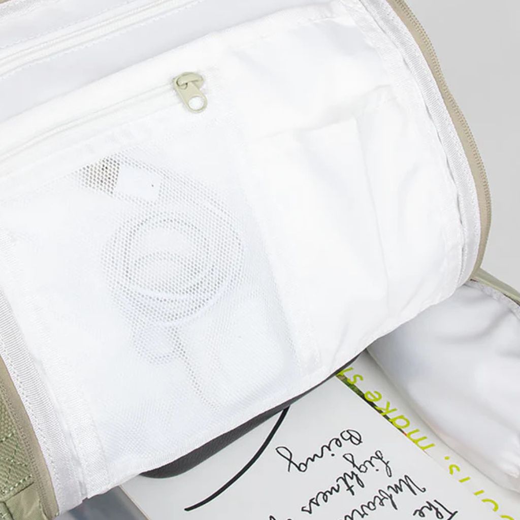 Doughnut Macaroon Nature Pale 14" Laptop Backpack - Lichen - Love Luggage