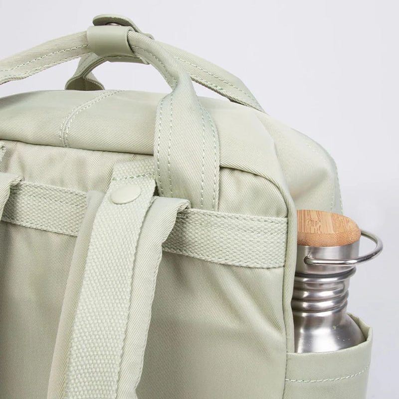 Doughnut Macaroon Nature Pale 14" Laptop Backpack - Lichen - Love Luggage