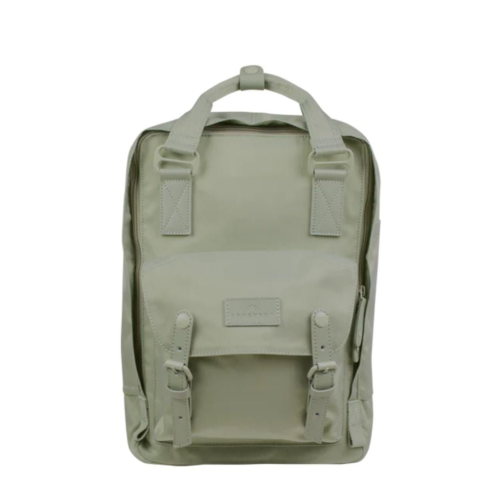 Doughnut Macaroon Nature Pale 14" Laptop Backpack - Lichen - Love Luggage