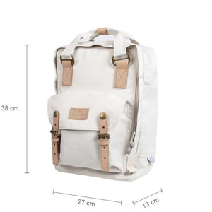 Doughnut Macaroon Reborn 14" Laptop Backpack - Black - Love Luggage