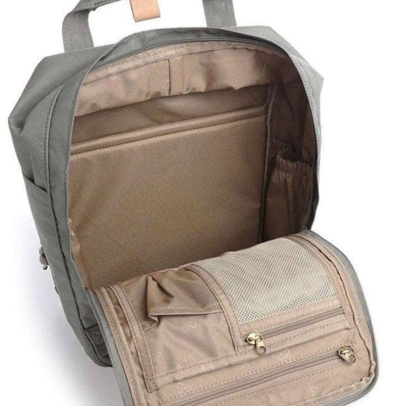 Doughnut Macaroon Reborn 14" Laptop Backpack - Grey - Love Luggage