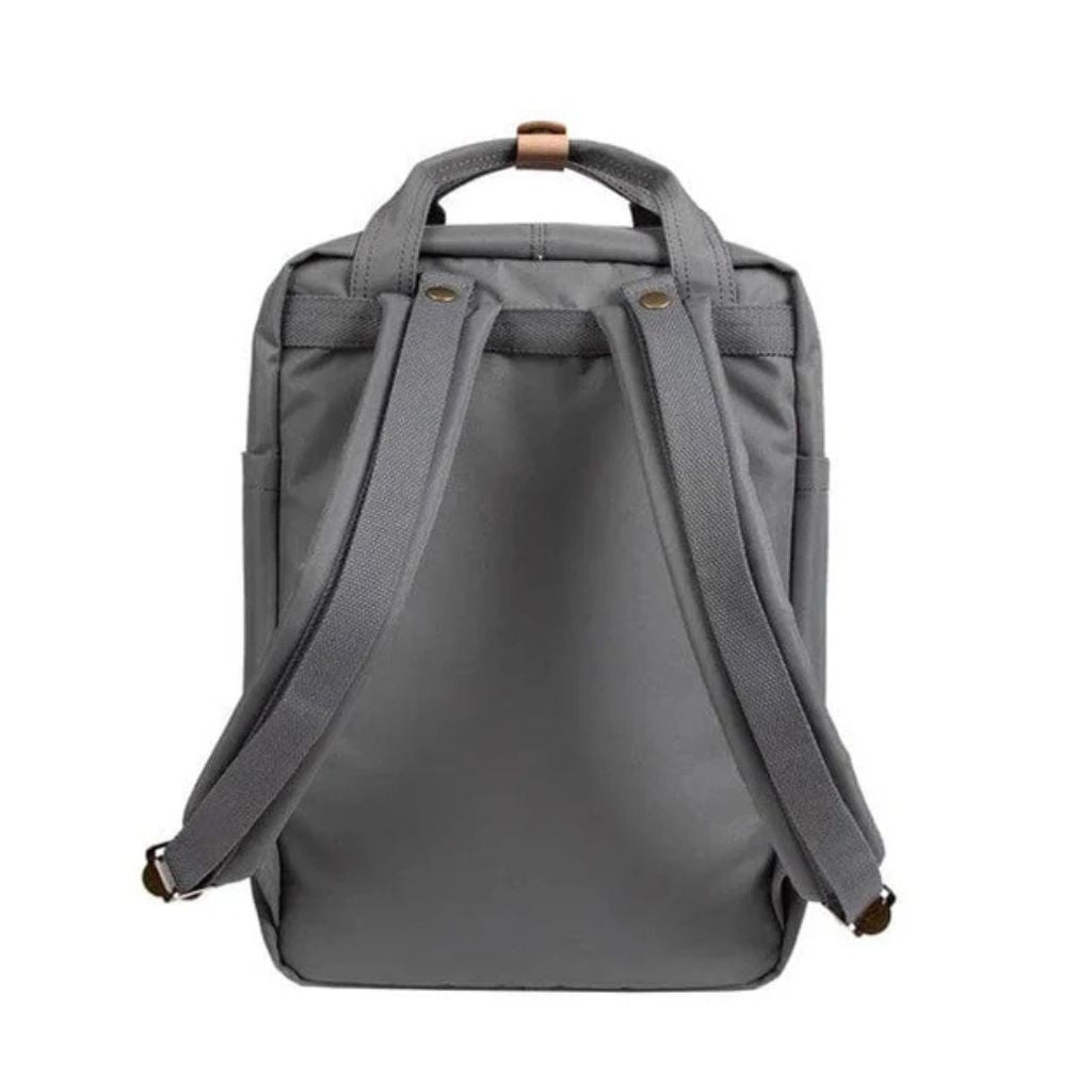 Doughnut Macaroon Reborn 14" Laptop Backpack - Grey - Love Luggage