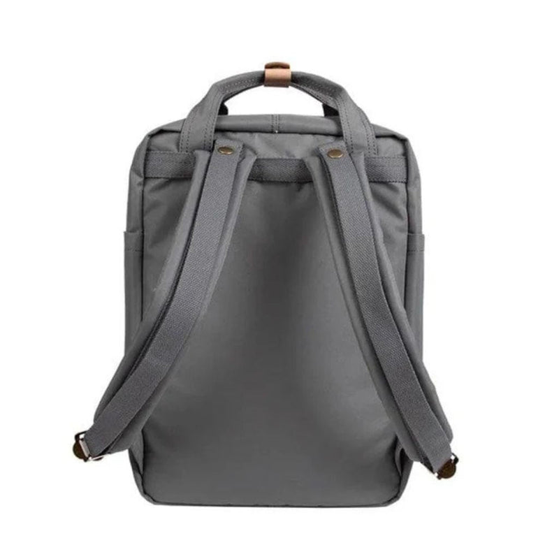 Doughnut Macaroon Reborn 14" Laptop Backpack - Grey - Love Luggage