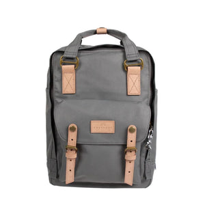 Doughnut Macaroon Reborn 14" Laptop Backpack - Grey - Love Luggage