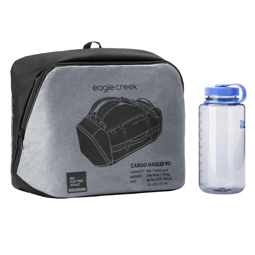 Eagle Creek Cargo Hauler 90L Duffel/Backpack Bag - Charcoal - Love Luggage