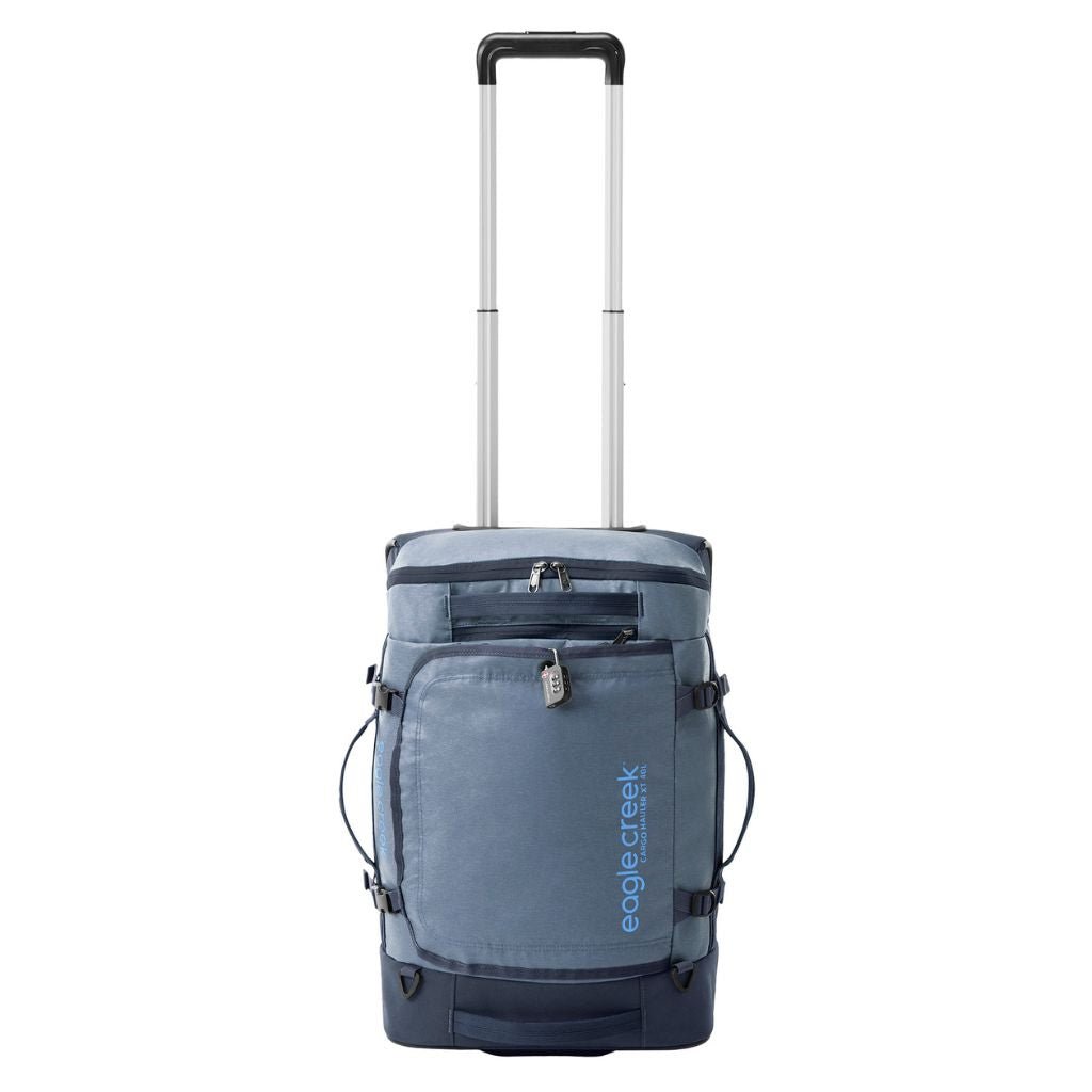 Eagle Creek Cargo Hauler XT Wheeled 55cm Int Carry On Duffel - Glacier Blue - Love Luggage