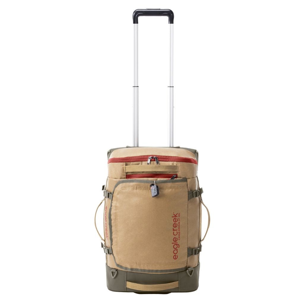 Eagle Creek Cargo Hauler XT Wheeled 55cm Int Carry On Duffel - Safari Brown - Love Luggage