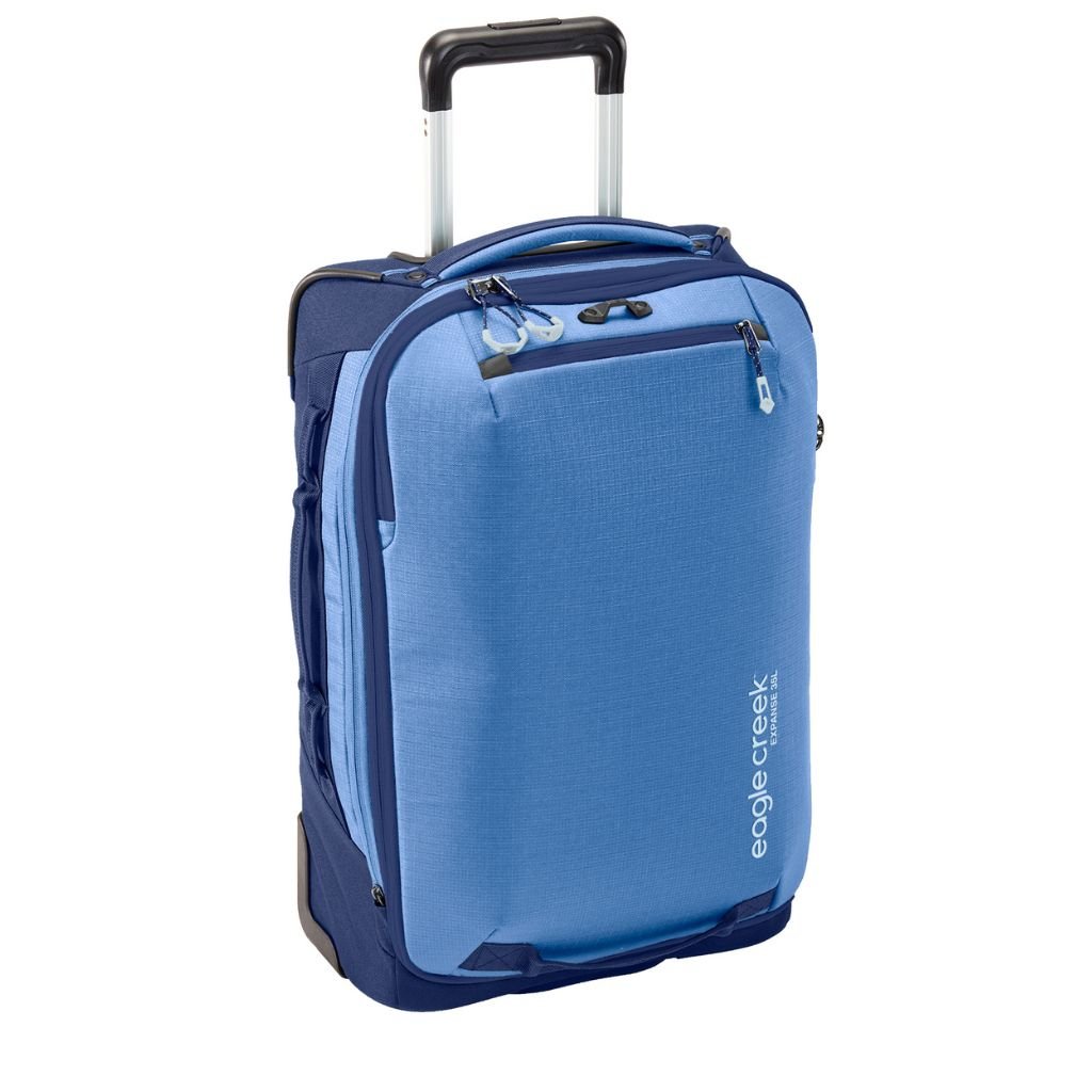 Eagle Creek Expanse 2 Wheel 55cm Int Carry On Luggage - Pilot Blue - Love Luggage