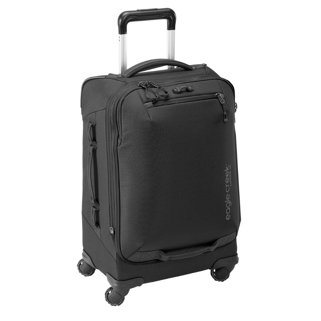 Eagle Creek Expanse 4 Wheel 56cm Carry On Spinner Luggage Black - Love Luggage