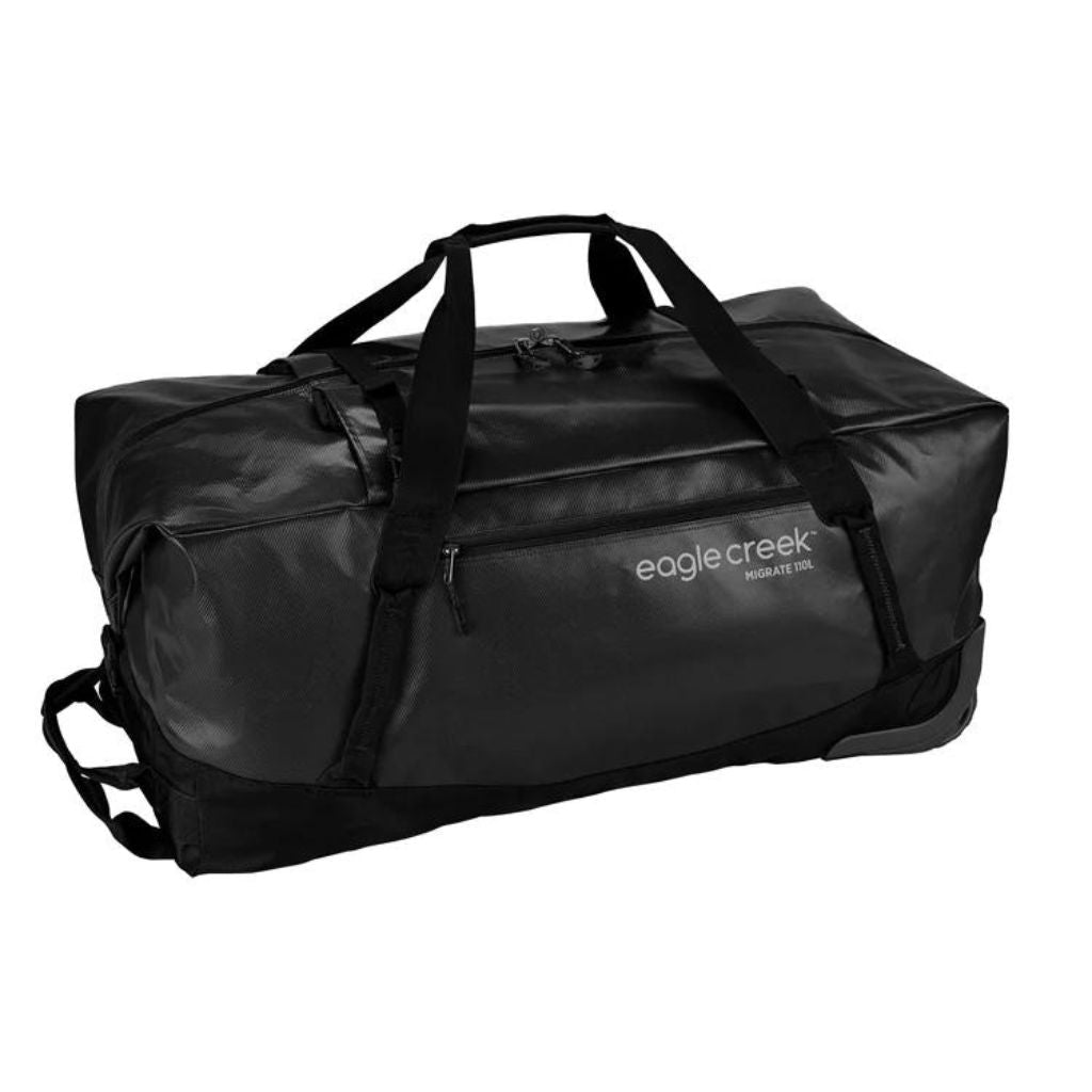 Eagle Creek Migrate 110L Ultra Tough Wheeled Duffel Bag - Black - Love Luggage