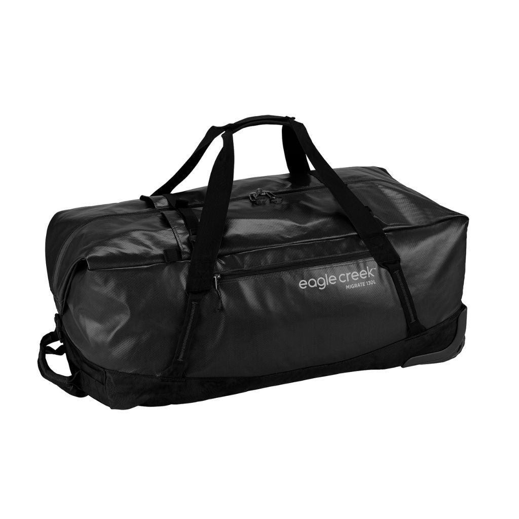 Eagle Creek Migrate 130L Ultra Tough Wheeled Duffel Bag - Black - Love Luggage