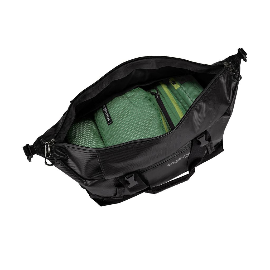 Eagle Creek Migrate 60L Ultra Tough Duffel/Backpack Bag - Black - Love Luggage