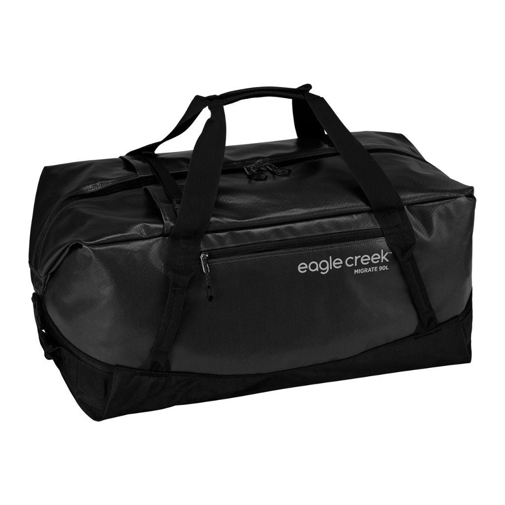 Eagle Creek Migrate 90L Ultra Tough Duffel/Backpack Bag - Black - Love Luggage