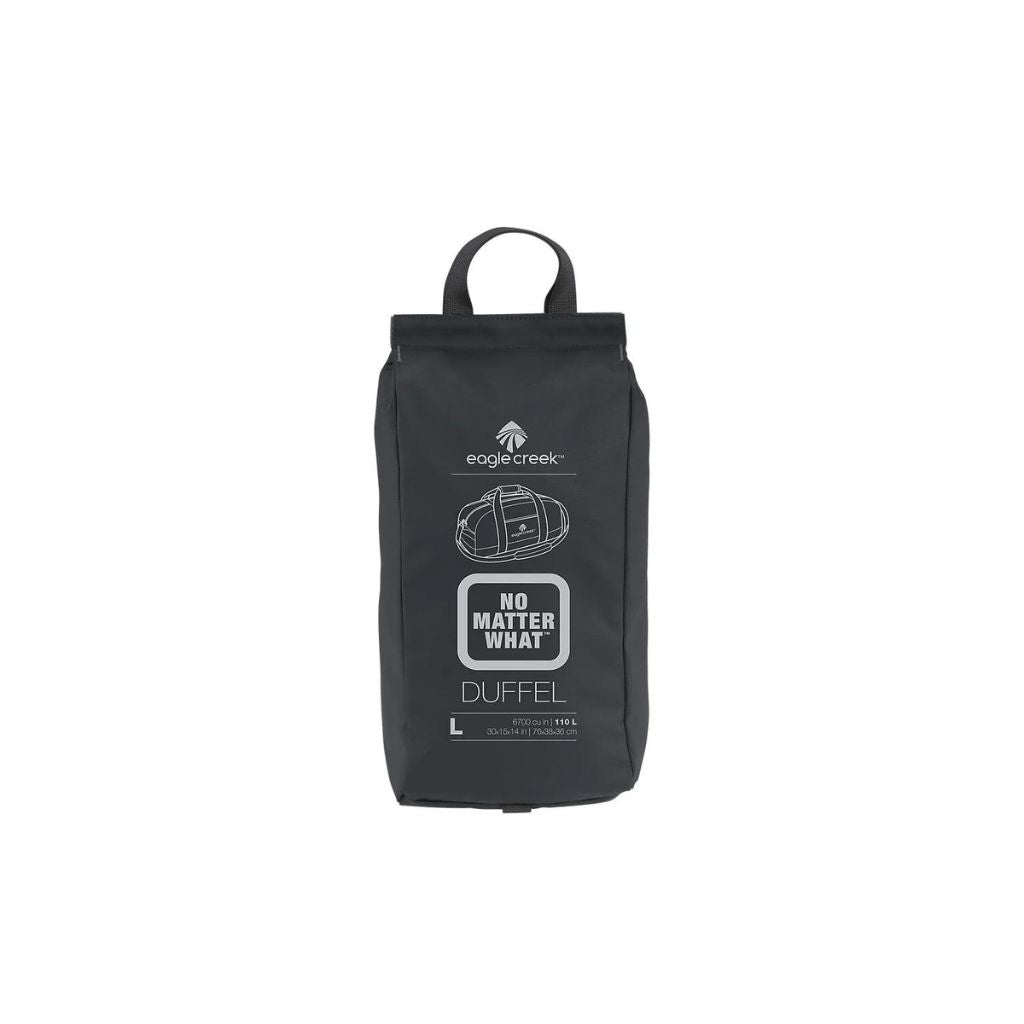 Eagle Creek No Matter What Large 110L Duffel Bag - Black - Love Luggage