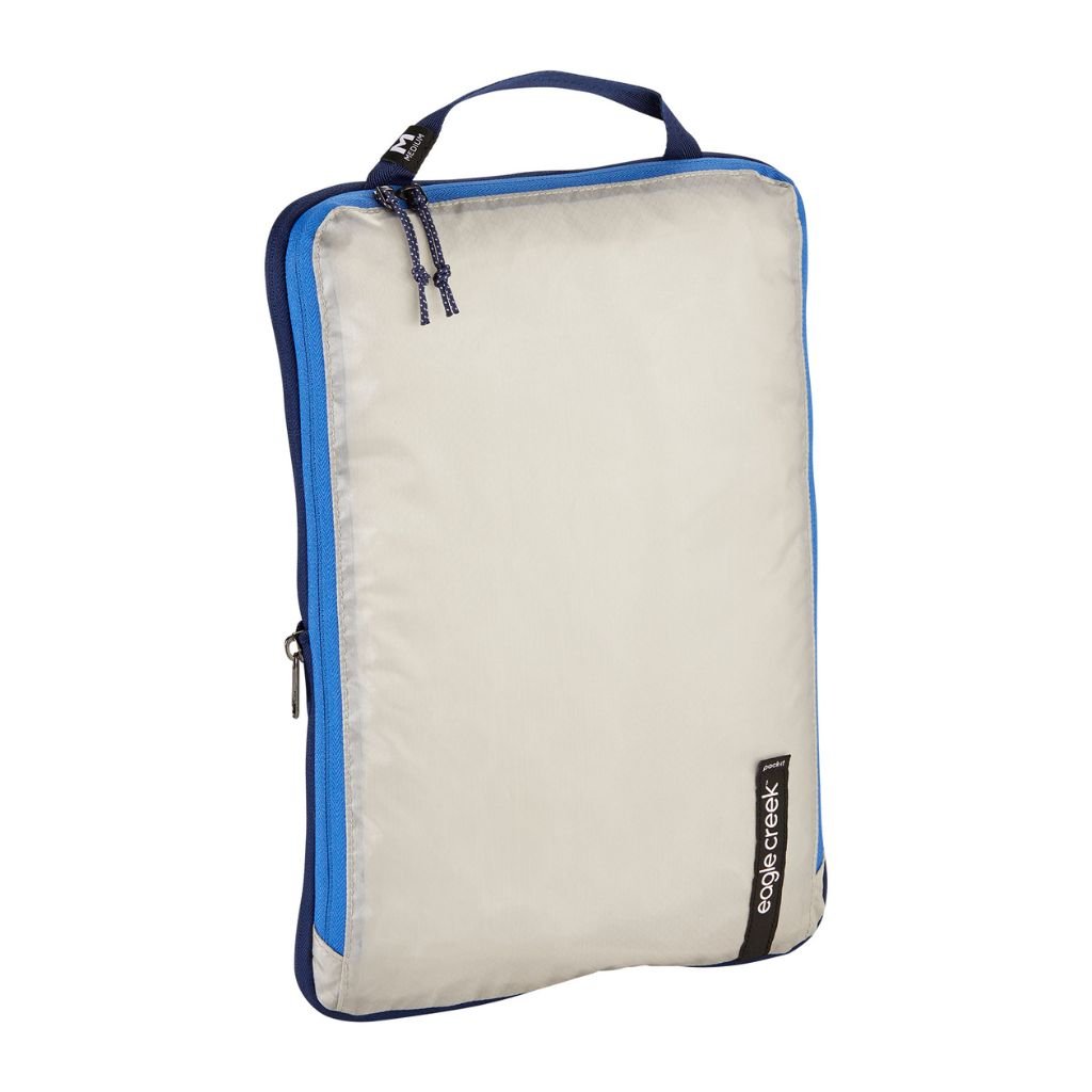 Eagle Creek PACK - IT ISOLATE Compression Cubes Medium - AZ Blue/Grey - Love Luggage