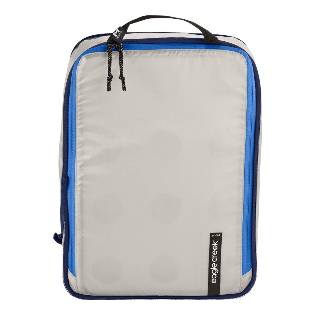 Eagle Creek PACK - IT ISOLATE Compression Cubes Medium - AZ Blue/Grey - Love Luggage
