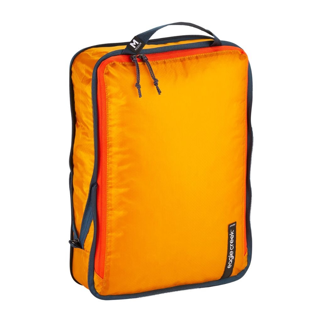Eagle Creek PACK - IT ISOLATE Compression Cubes Medium - Sahara Yellow - Love Luggage